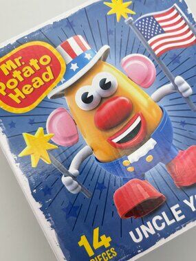 Mr. Potato Head 14pc Uncle Yam, 250th USA Birthday Uncle Sam Edition 2026